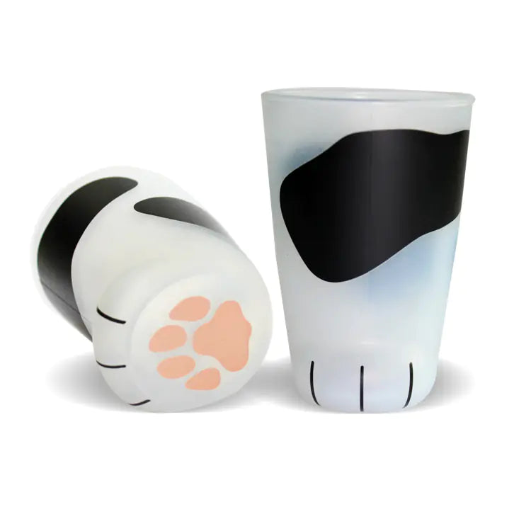 Creative Cartoon Cat Paw Silicone Cup - Durable & Non-Slip
