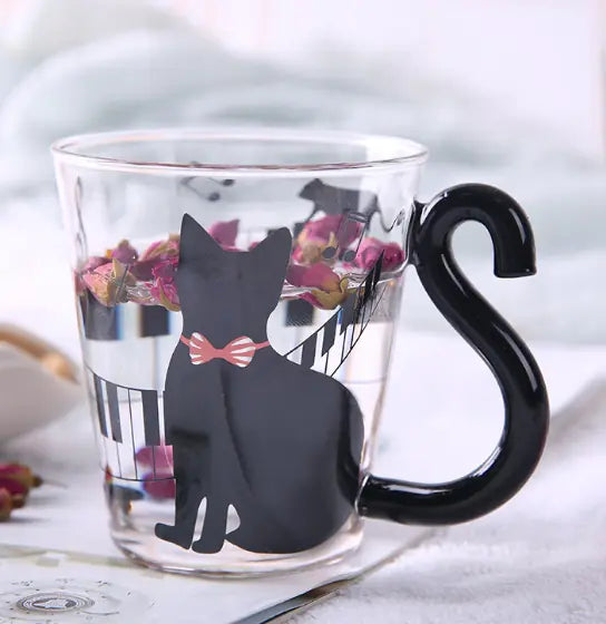 Creative Cat Mug Cartoon Water Cup for Office Use