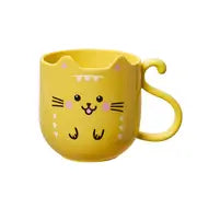 Cartoon Cat Mug - Thickened Travel Mouthwash Cup