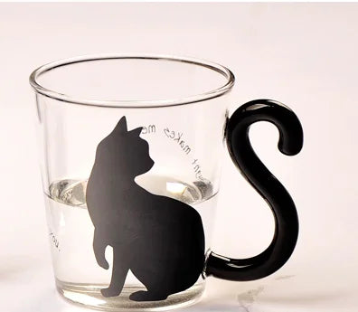 Creative Cat Mug Cartoon Water Cup for Office Use