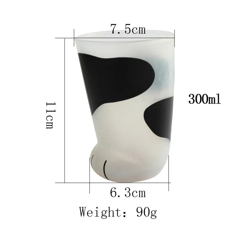 Creative Cartoon Cat Paw Silicone Cup - Durable & Non-Slip
