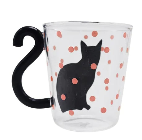 Creative Cat Mug Cartoon Water Cup for Office Use