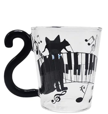 Creative Cat Mug Cartoon Water Cup for Office Use